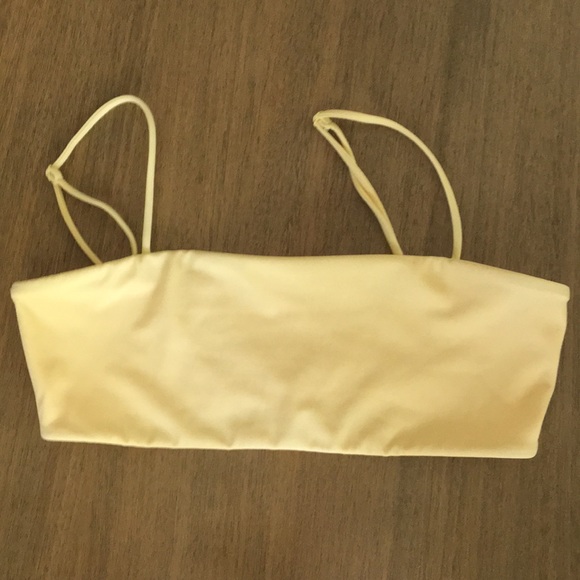 PacSun Other - Pac Sun Yellow Lila Bandeau Bikini Top